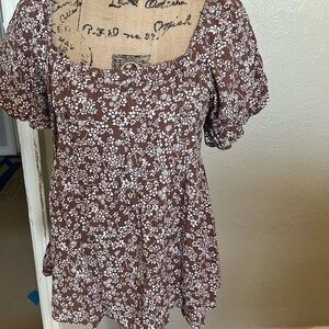 Babydoll Top NWT